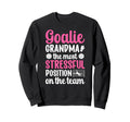 Funny Soccer Goalie Grandma Soccer Sweatshirt - Novelty Apparel for Adults - T-Shirt, Sweatshirt, Hoodie