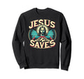 C J S Religious Christian Soccer Sweatshirt - Casual Everyday Wear Unisex - T-Shirt, Sweatshirt, Hoodie