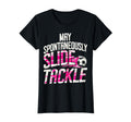 May Spontaneously Slide Tackle T-Shirt - Fun Novelty Design Men Women - T-Shirt, Sweatshirt, Hoodie