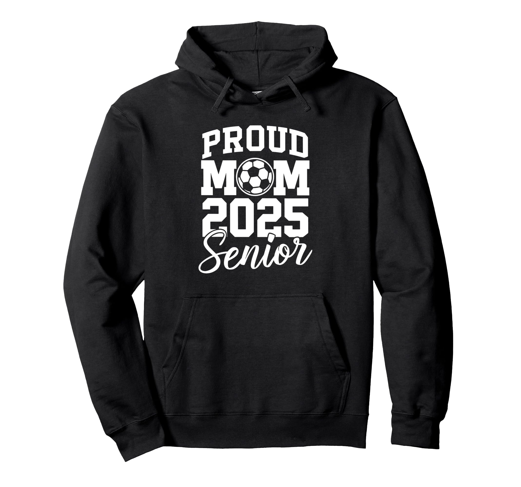 Senior 2025 Soccer Mom High School Hoodie - Minimalist Print Men Women - T-Shirt, Sweatshirt, Hoodie