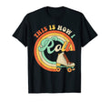 Groovy This Is How I Roll Roller Skate T-Shirt - Fun Novelty Design Unisex - T-Shirt, Sweatshirt, Hoodie
