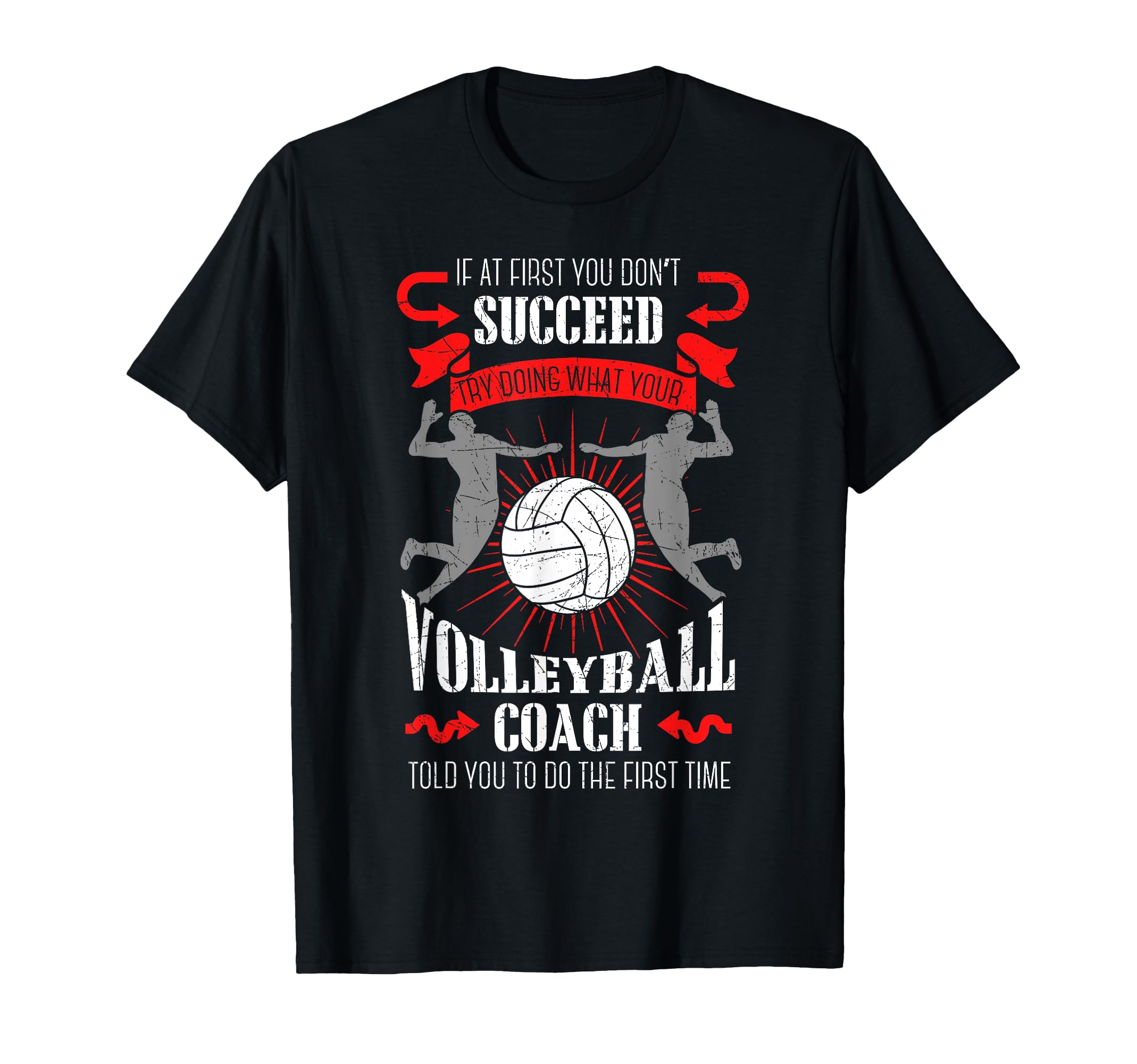 Volleyball Coach Team Player Sports T-Shirt - Trendy Graphic for Adults - T-Shirt, Sweatshirt, Hoodie