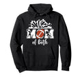 Mom Both Proud Cheer And Football Mom Hoodie - Unique Graphic Men Women - T-Shirt, Sweatshirt, Hoodie