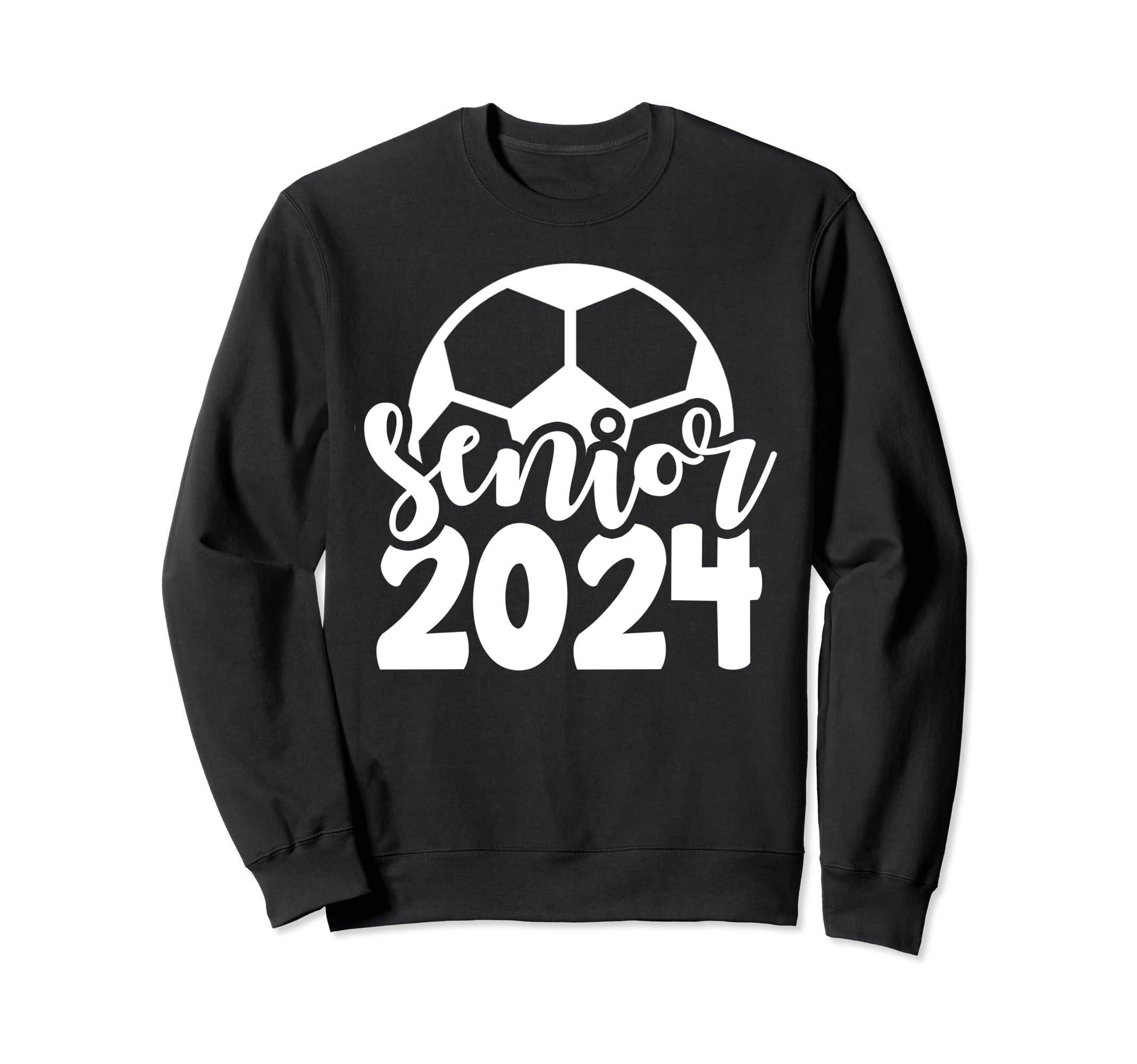 Soccer Senior Class 2024 High Sweatshirt - Minimalist Print Men Women - T-Shirt, Sweatshirt, Hoodie