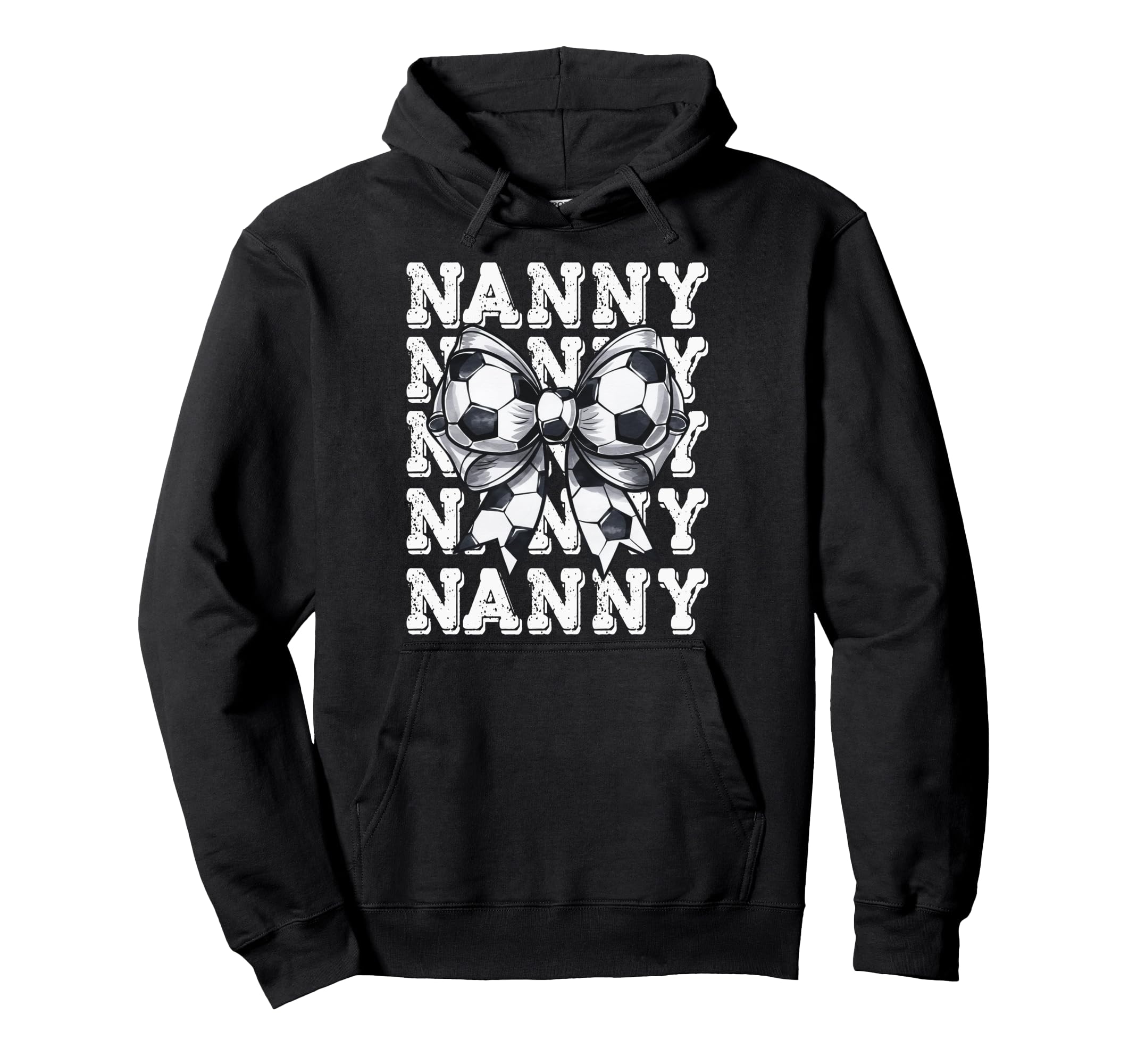 Coquette Soccer Nanny Matching Hoodie - Casual Everyday Wear for Adults - T-Shirt, Sweatshirt, Hoodie