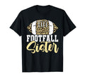 Football Sis Big Sister Soccer T-Shirt - Minimalist Print for Adults - T-Shirt, Sweatshirt, Hoodie