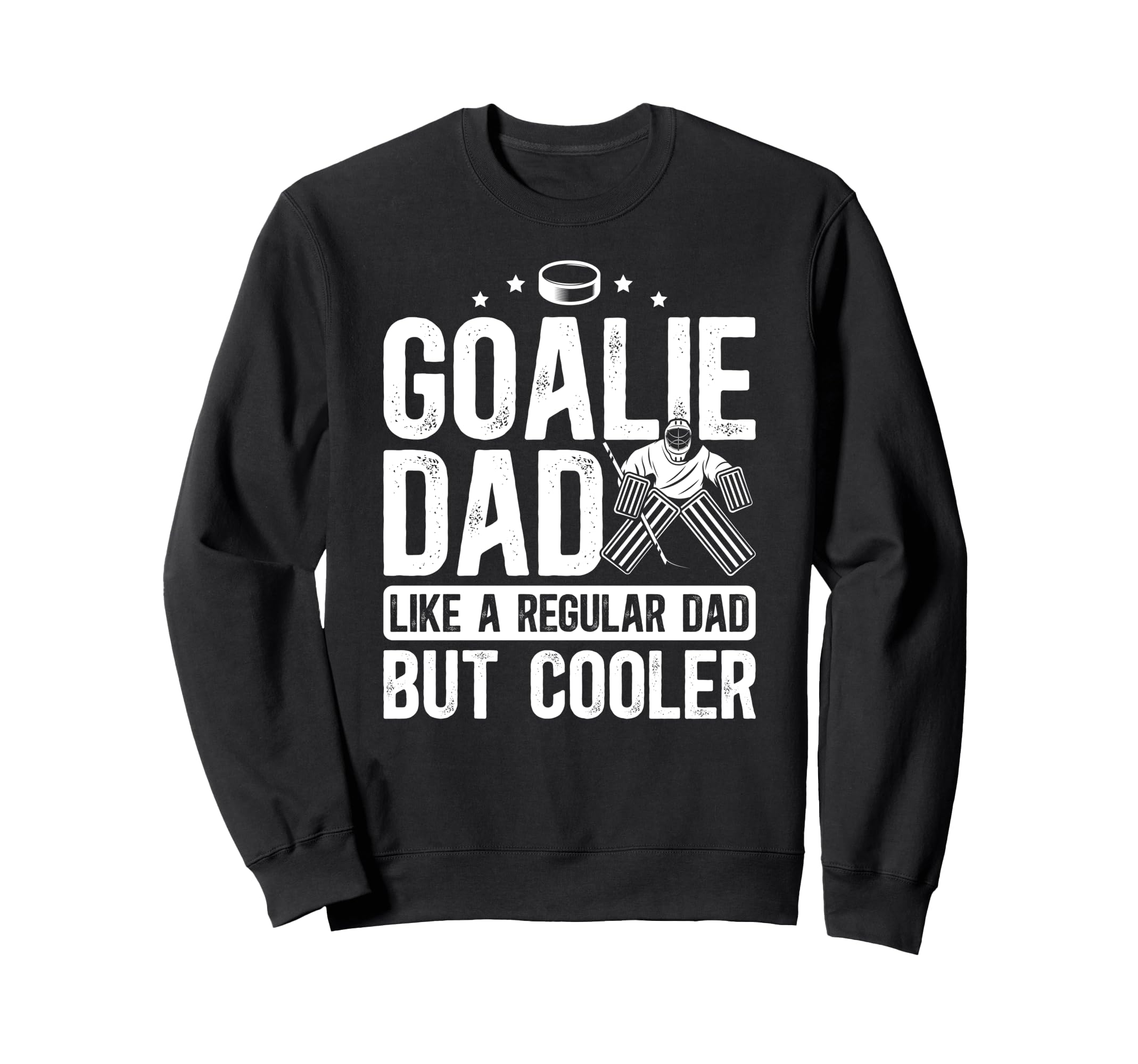 Hockey Goalie Dad Definition Dad Sweatshirt - Unique Graphic for Adults - T-Shirt, Sweatshirt, Hoodie