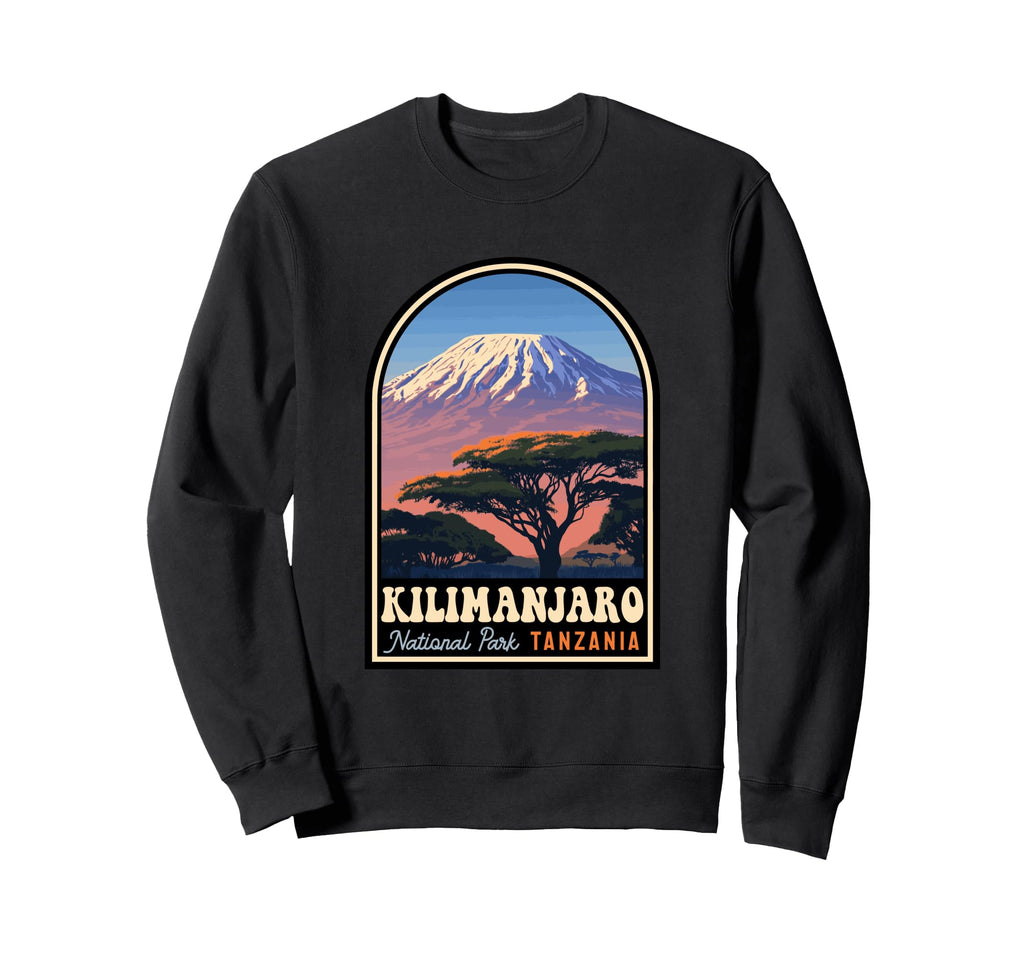 Kilimanjaro National Park Tanzania Sweatshirt - Graphic Print Men Women - T-Shirt, Sweatshirt, Hoodie