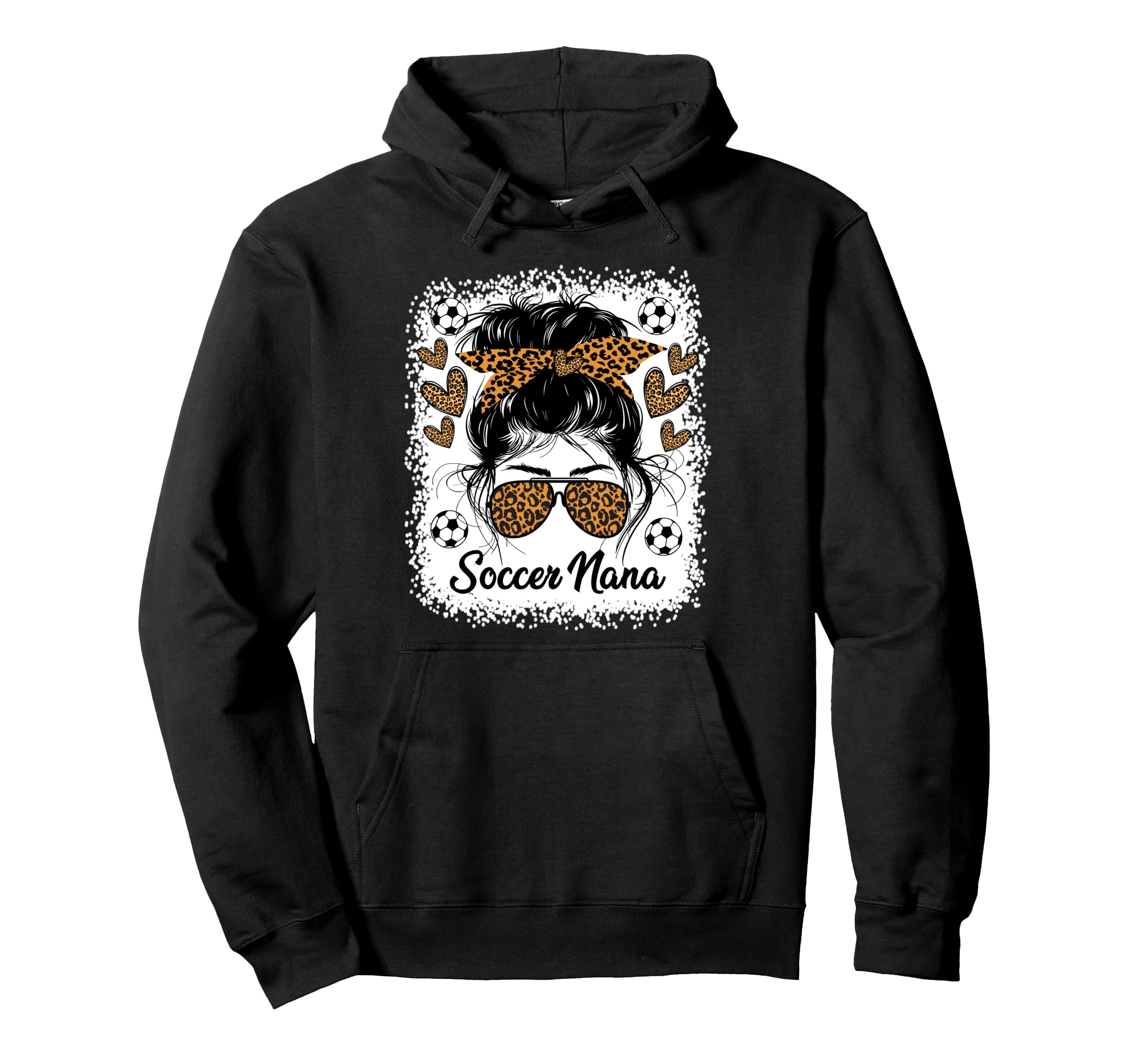 Soccer Nana Soccer Lovers Stylish Sports Hoodie - Aesthetic Graphic Unisex - T-Shirt, Sweatshirt, Hoodie