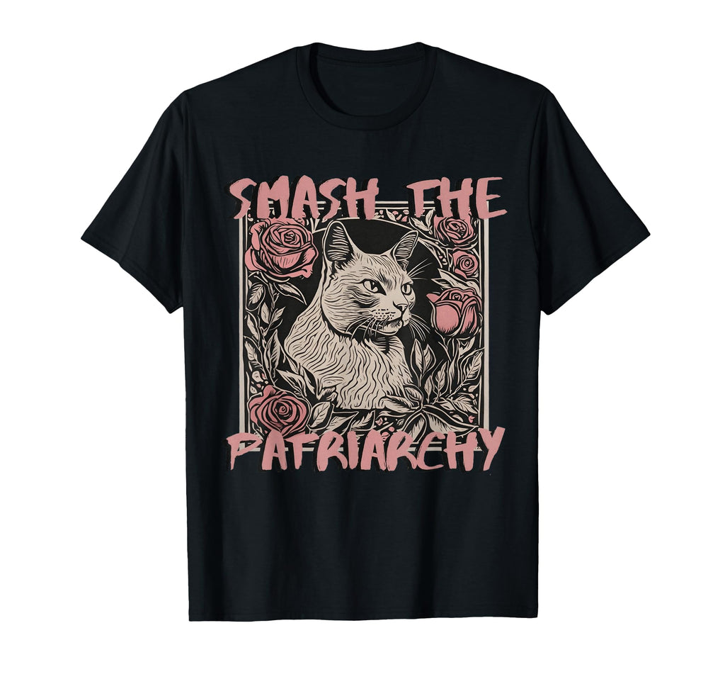 Cat Feminist Statement 90S Grunge T-Shirt - Streetwear Style Men Women - T-Shirt, Sweatshirt, Hoodie