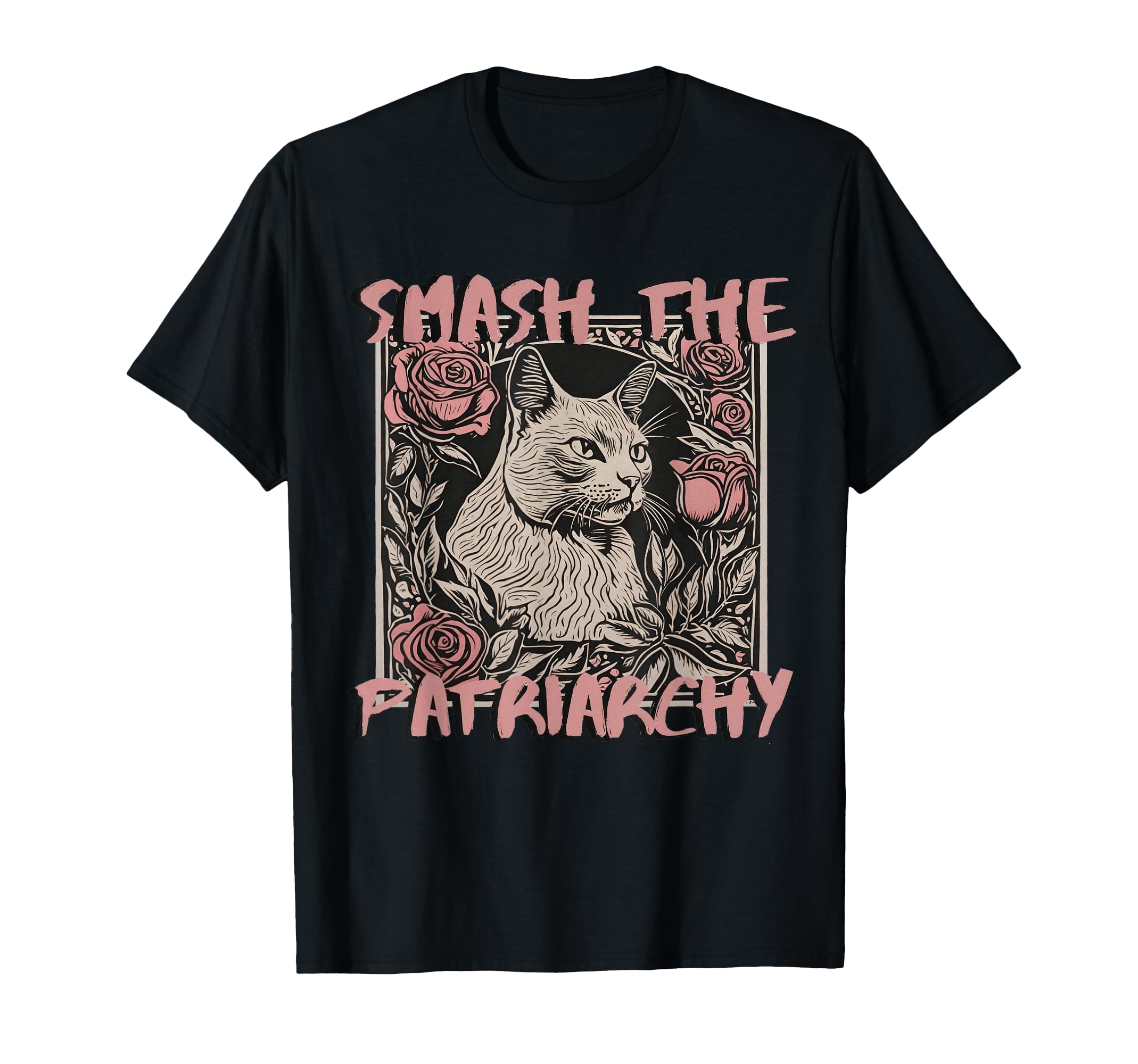 Cat Feminist Statement 90S Grunge T-Shirt - Streetwear Style Men Women - T-Shirt, Sweatshirt, Hoodie