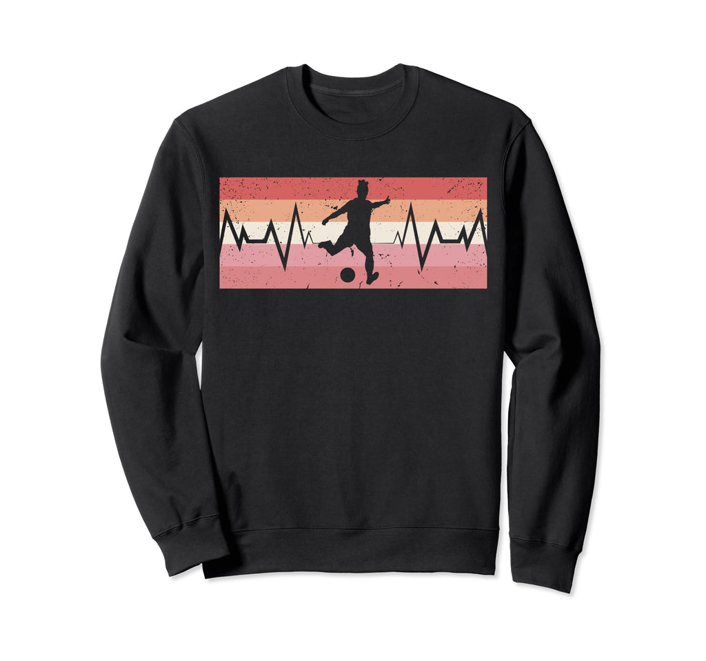 Soccer Goalkeeper Heartbeat Soccer Sweatshirt - Trendy Graphic Unisex - T-Shirt, Sweatshirt, Hoodie