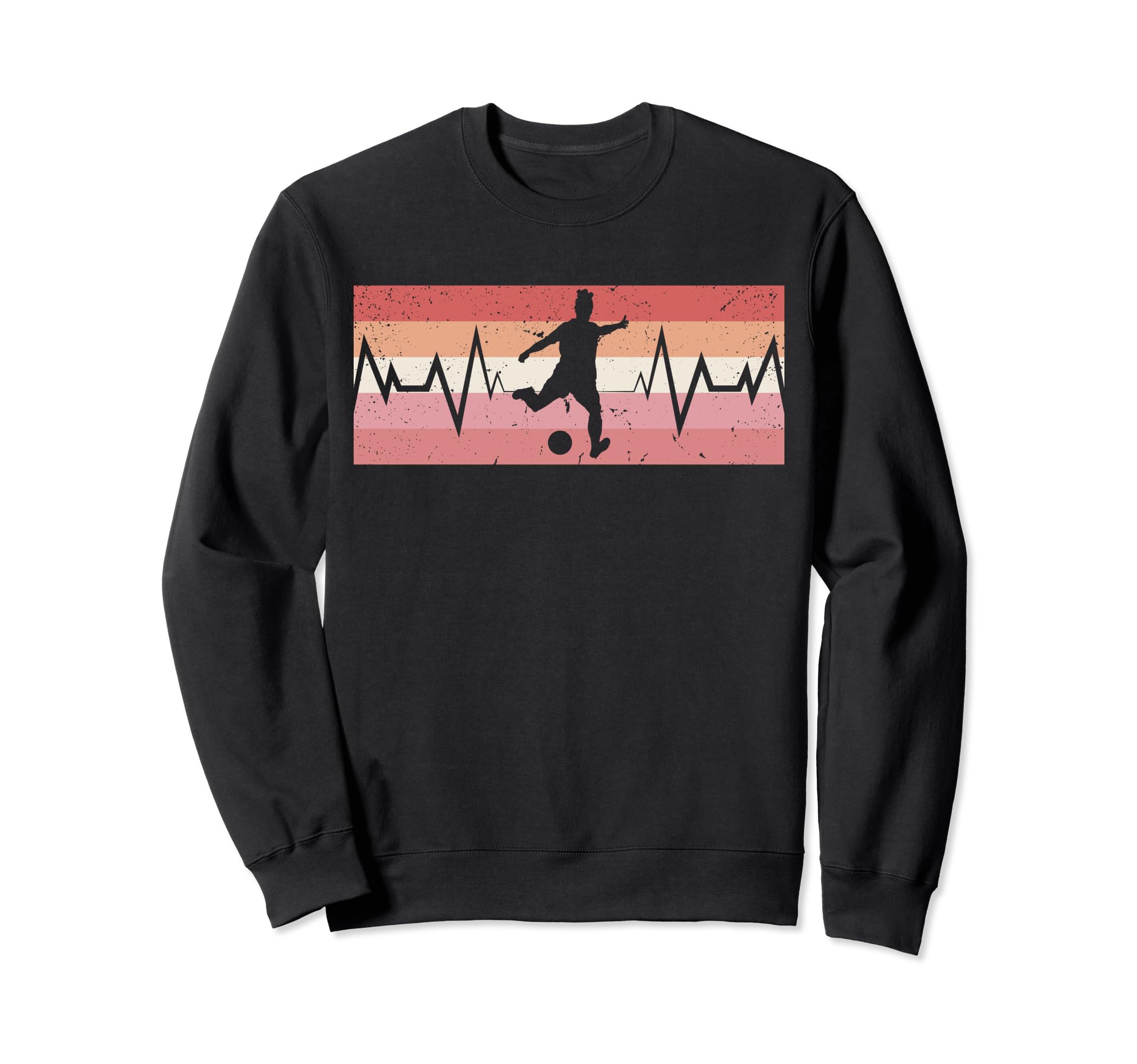 Soccer Goalkeeper Heartbeat Soccer Sweatshirt - Trendy Graphic Unisex - T-Shirt, Sweatshirt, Hoodie