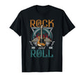 80S Rock Roll Music Guitar Wings T-Shirt - Unique Graphic Unisex - T-Shirt, Sweatshirt, Hoodie