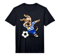 Dog Dabbing Soccer Uruguay Jersey T-Shirt - Streetwear Style Men Women - T-Shirt, Sweatshirt, Hoodie