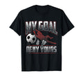 My Goal Is To Deny Yours Soccer T-Shirt - Minimalist Print for Adults - T-Shirt, Sweatshirt, Hoodie
