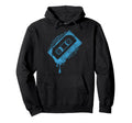 Dripping Cassette Tape Hoodie - Unique Graphic for Adults - T-Shirt, Sweatshirt, Hoodie