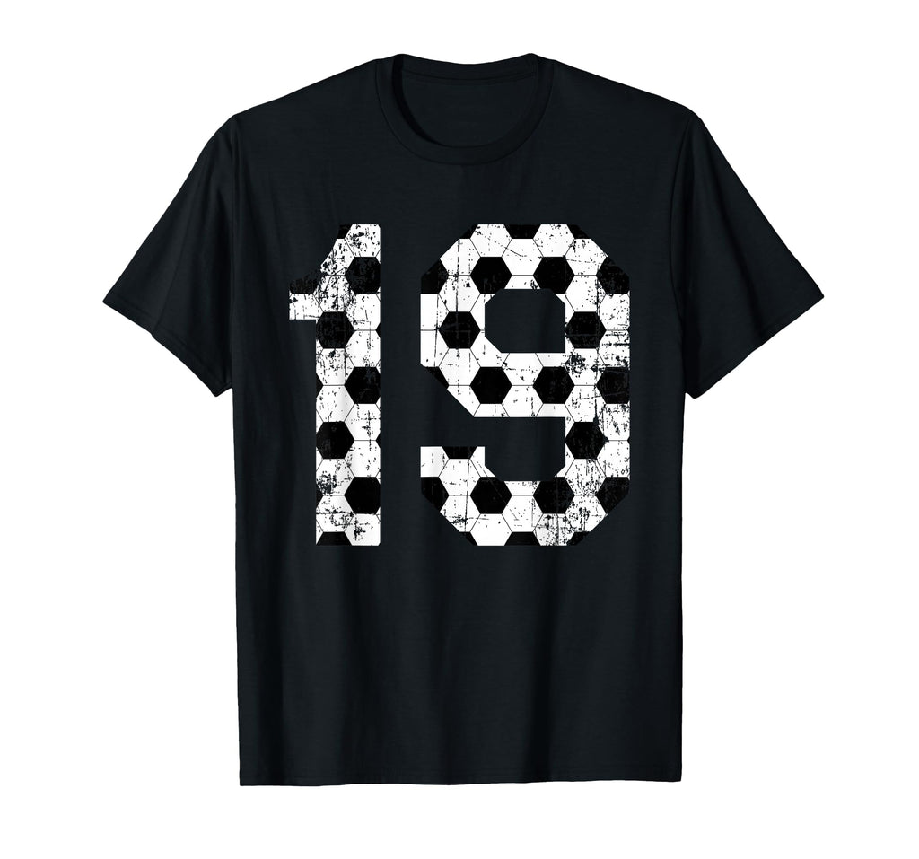 Soccer 19 Jersey Number T-Shirt - Fun Novelty Design Men Women - T-Shirt, Sweatshirt, Hoodie