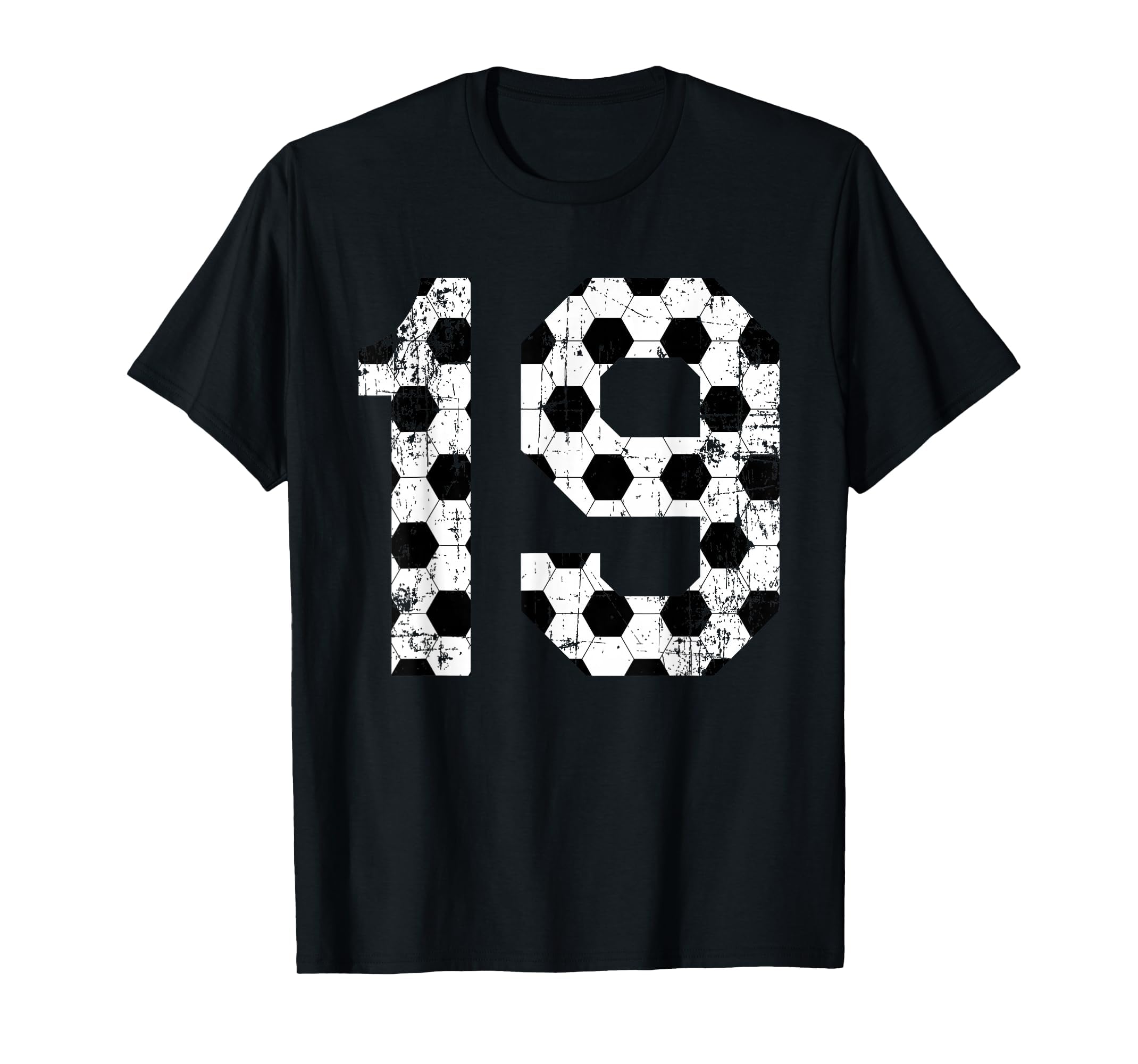 Soccer 19 Jersey Number T-Shirt - Fun Novelty Design Men Women - T-Shirt, Sweatshirt, Hoodie