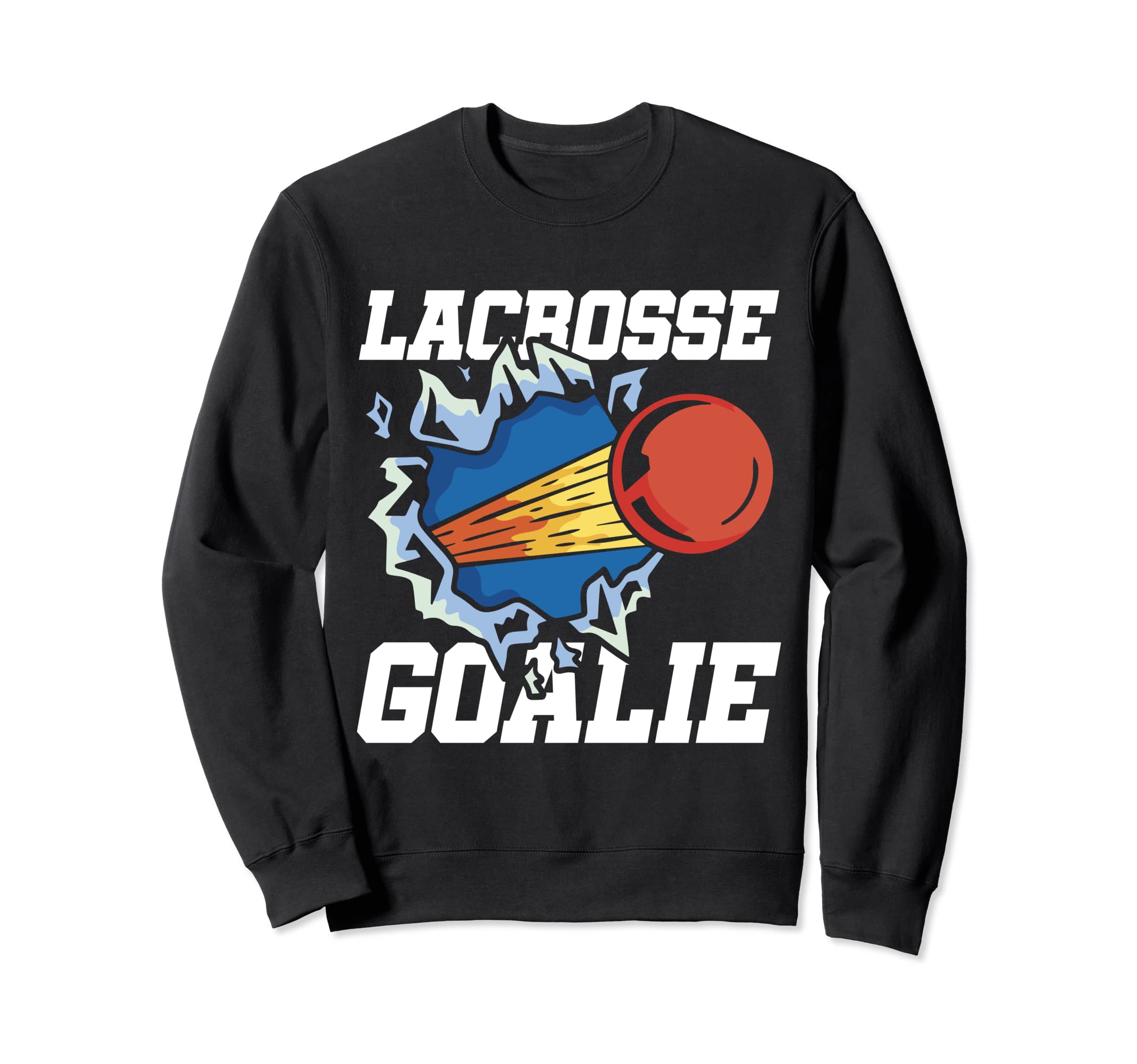 Lacrosse Goalie Sports Athlete Sweatshirt - Minimalist Print Unisex - T-Shirt, Sweatshirt, Hoodie
