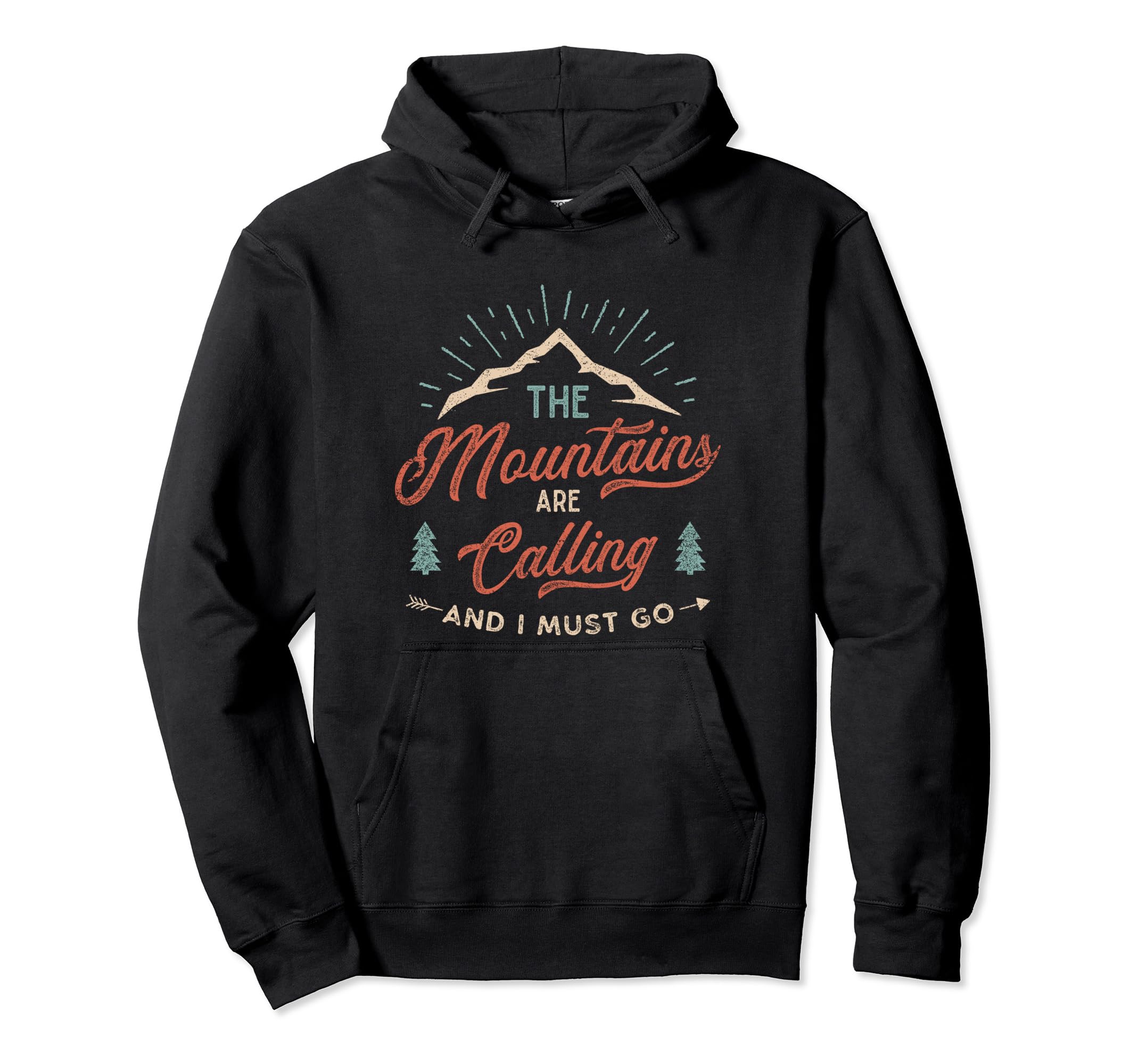 Mountain Call Hoodie - Graphic Print Unisex - T-Shirt, Sweatshirt, Hoodie
