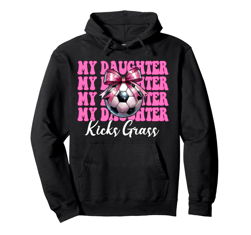 Soccer Mom Mothers Day Coquette Bow My Hoodie - Custom Art Print Men Women - T-Shirt, Sweatshirt, Hoodie