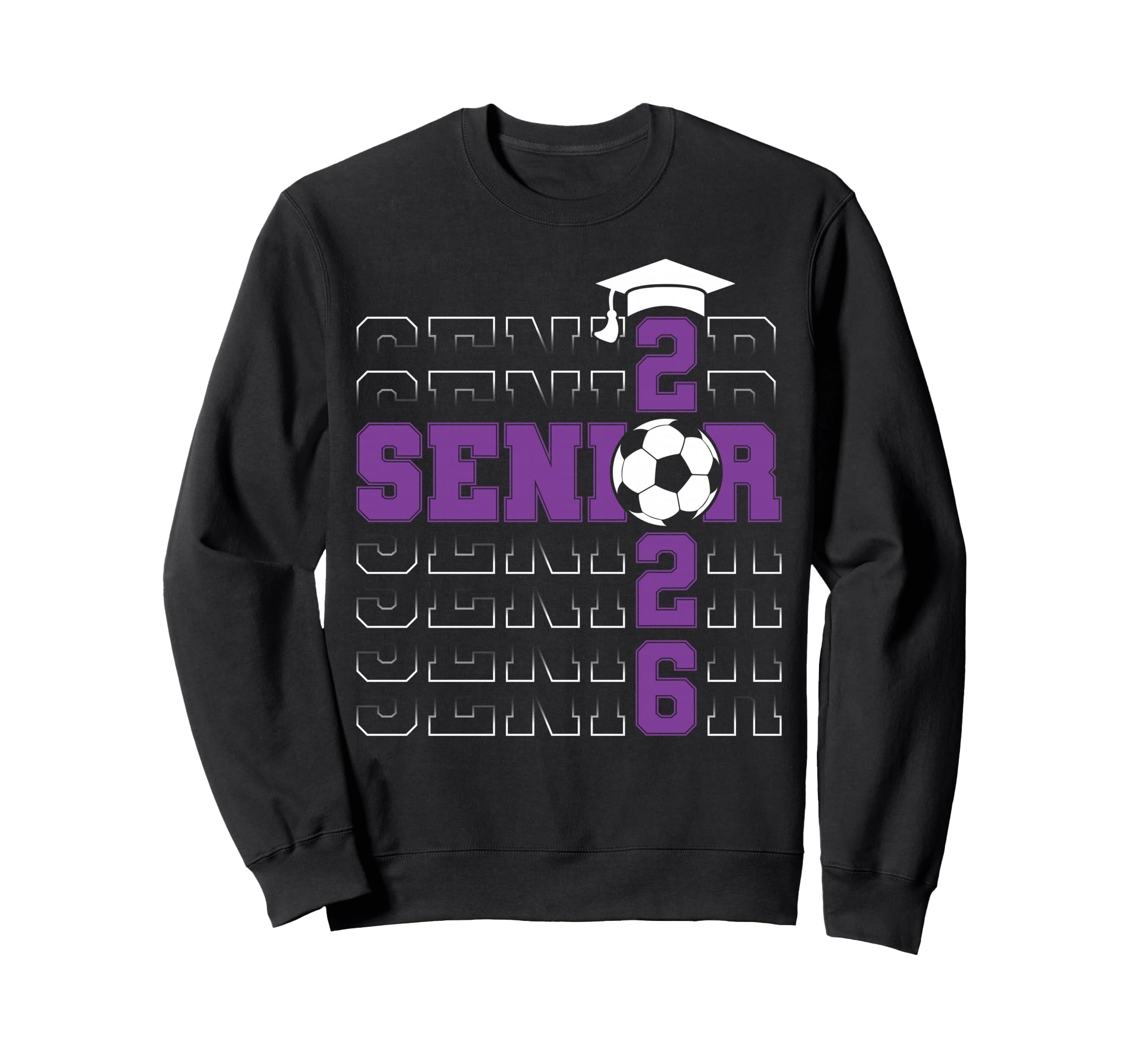 Senior 2026 Graduation Class 2026 Sweatshirt - Custom Art Print Men Women - T-Shirt, Sweatshirt, Hoodie