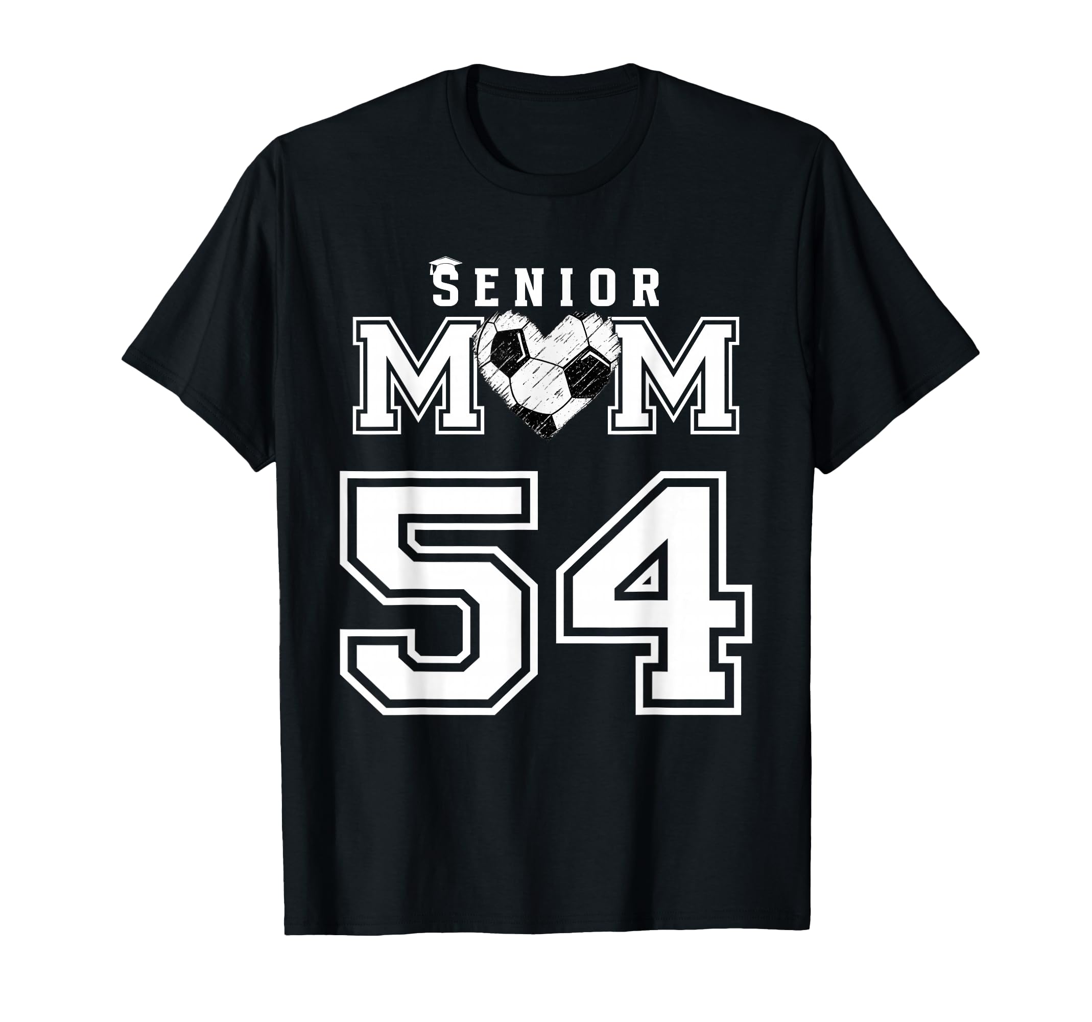 Proud Senior Soccer Mom Custom Jersey T-Shirt - Novelty Apparel Men Women - T-Shirt, Sweatshirt, Hoodie