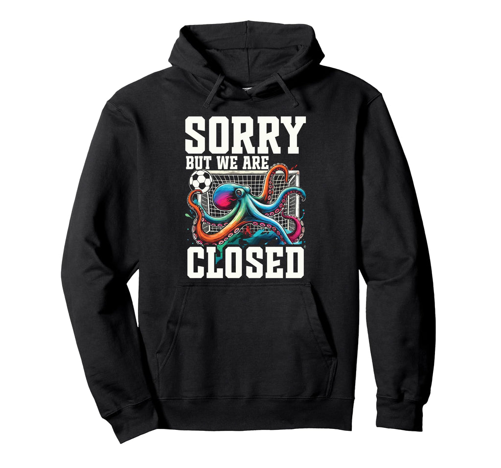 Octopus Soccer Goalie Soccer Player Hoodie - Graphic Print Unisex - T-Shirt, Sweatshirt, Hoodie