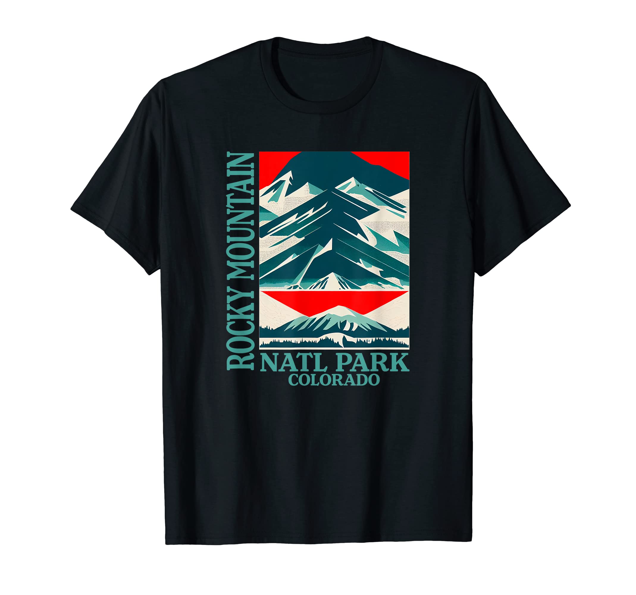 Colorado Rocky Mountain National Park T-Shirt - Novelty Apparel Men Women - T-Shirt, Sweatshirt, Hoodie