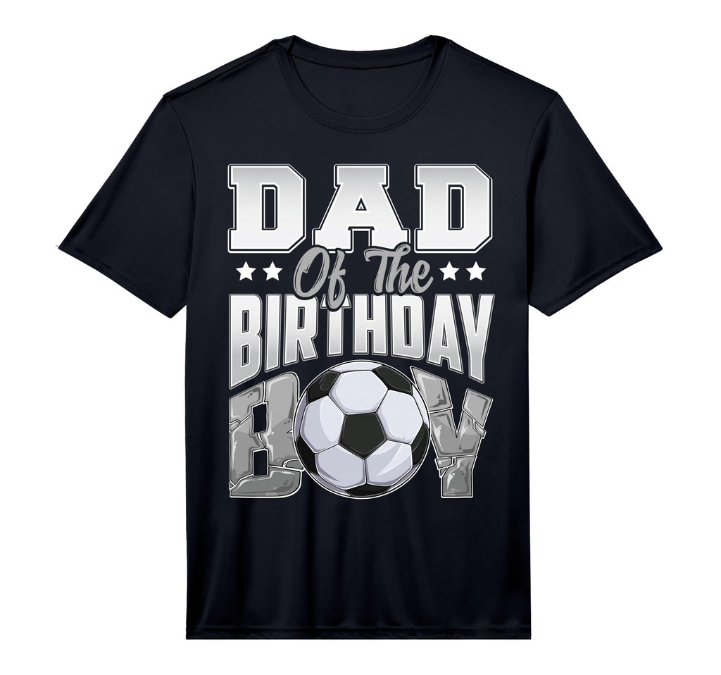 Dad Soccer Birthday Family Baller B T-Shirt - Minimalist Print Men Women - T-Shirt, Sweatshirt, Hoodie