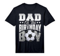 Dad Soccer Birthday Family Baller B T-Shirt - Minimalist Print Men Women - T-Shirt, Sweatshirt, Hoodie