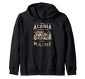 Acadia National Park Maine Usa Hoodie - Fun Novelty Design for Adults - T-Shirt, Sweatshirt, Hoodie