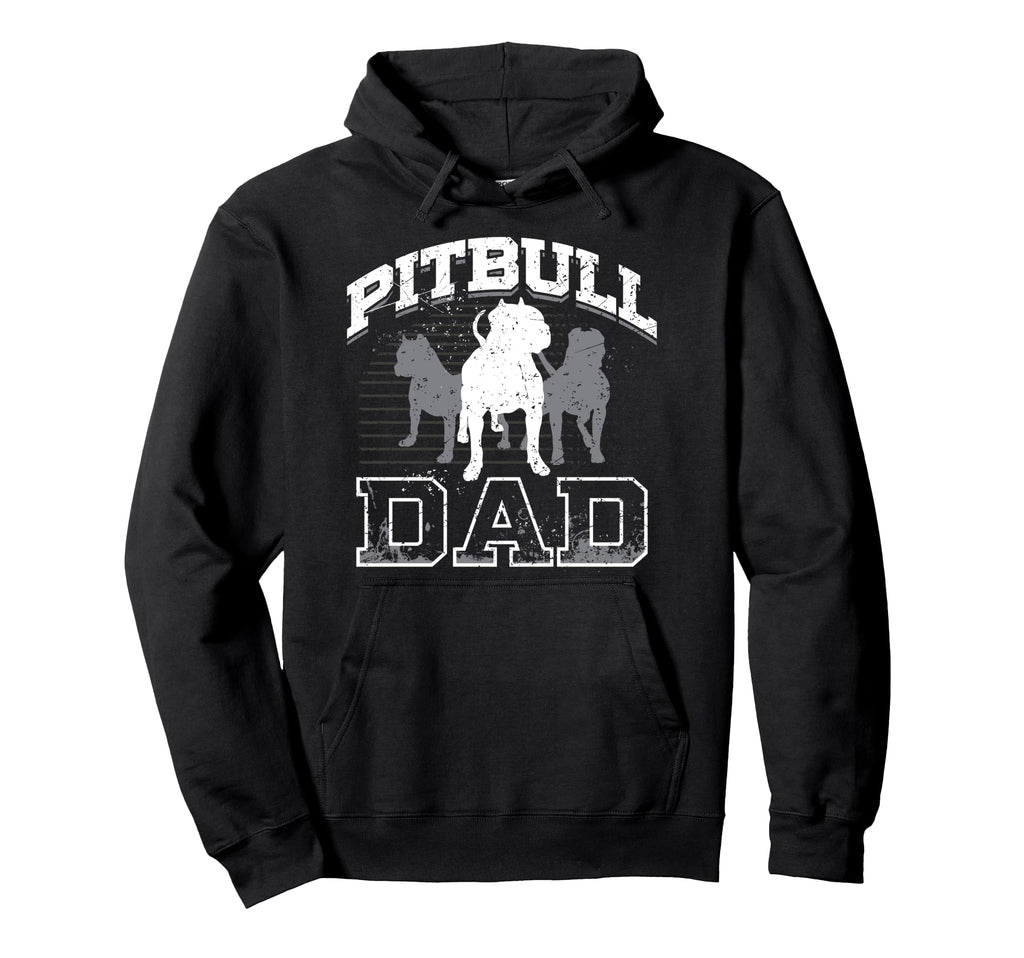 Dad Pitbull Lover Dog Owner Hoodie - Streetwear Style for Adults - T-Shirt, Sweatshirt, Hoodie