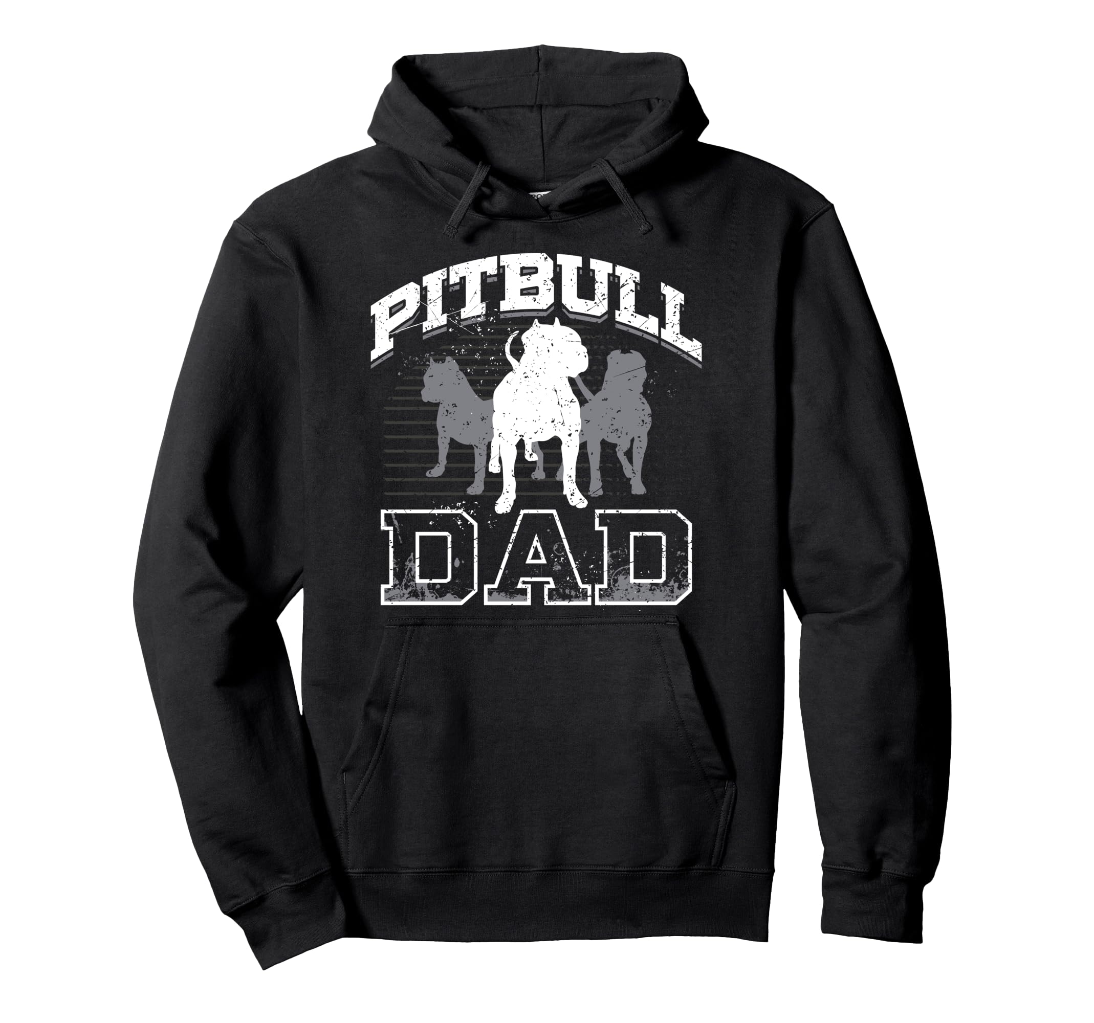 Dad Pitbull Lover Dog Owner Hoodie - Streetwear Style for Adults - T-Shirt, Sweatshirt, Hoodie
