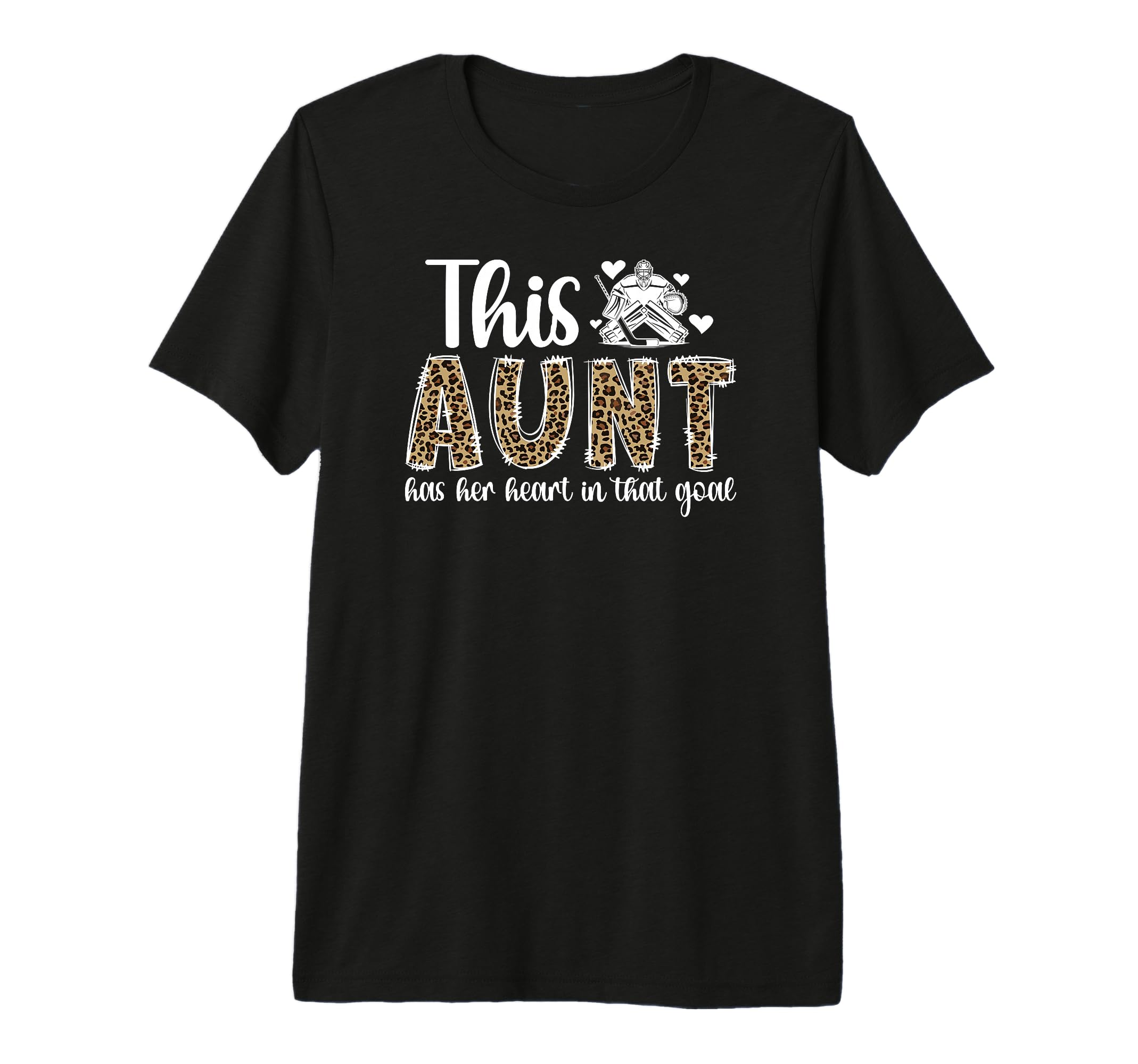 Proud Hockey Goalie Aunt Hockey T-Shirt - Aesthetic Graphic Unisex - T-Shirt, Sweatshirt, Hoodie
