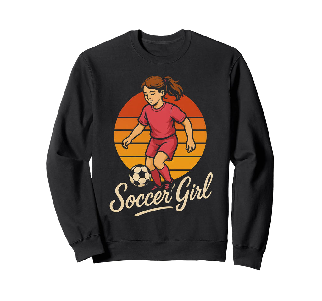 Soccer Soccer Playing Sweatshirt - Unique Graphic Men Women - T-Shirt, Sweatshirt, Hoodie