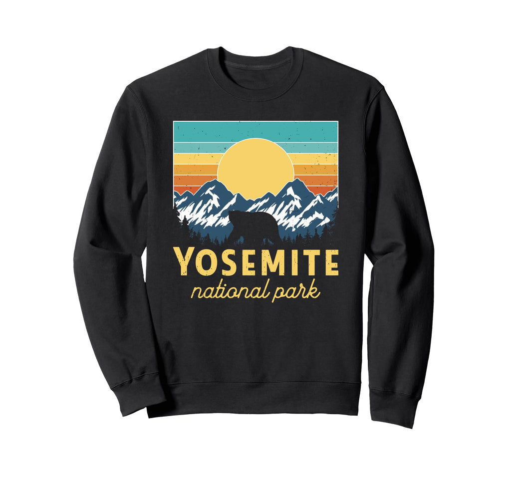 Yosemite National Park Sunset Sweatshirt - Casual Everyday Wear Unisex - T-Shirt, Sweatshirt, Hoodie
