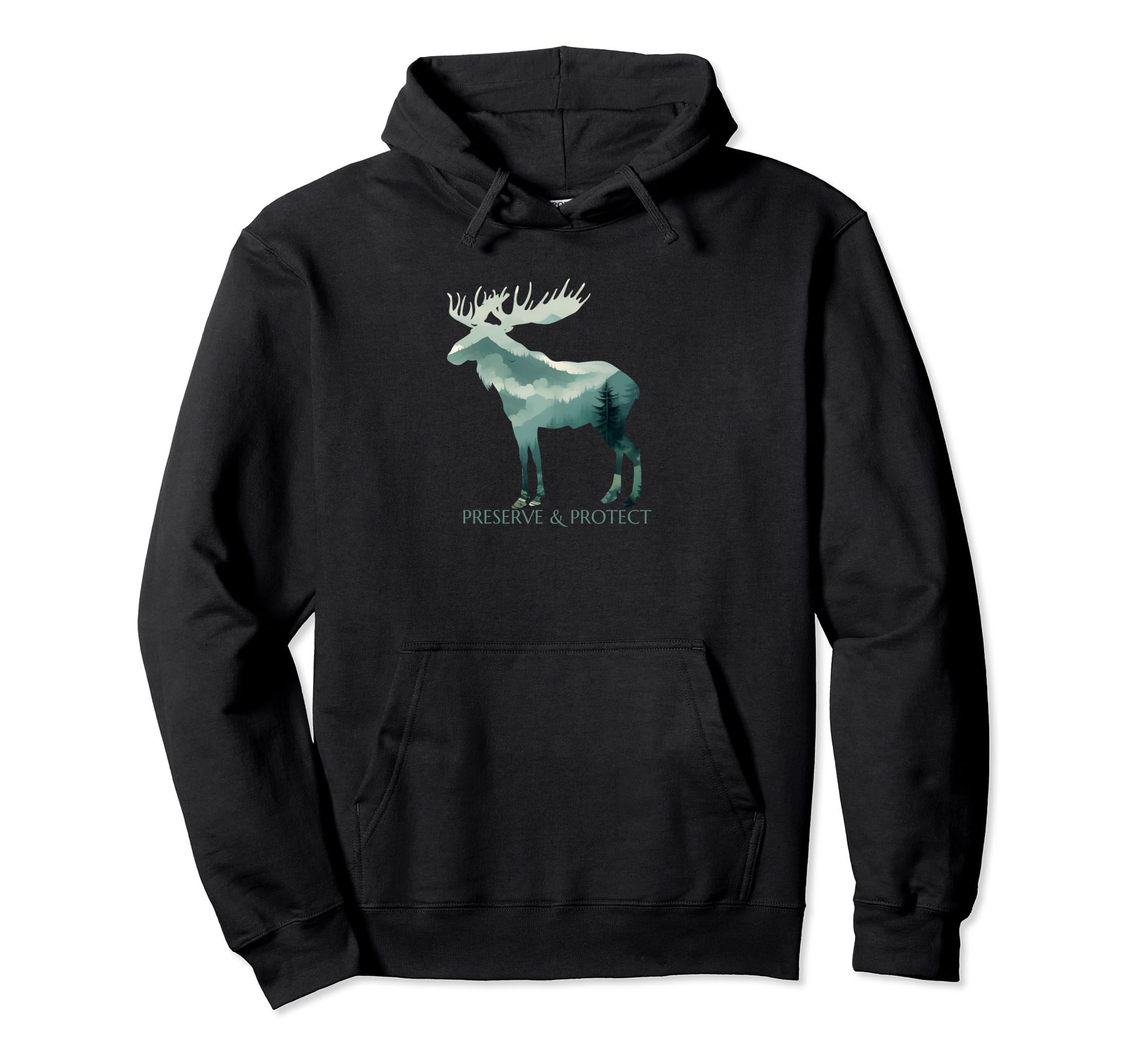 Preserve Protect National Park Wildlife Hoodie - Novelty Apparel Men Women - T-Shirt, Sweatshirt, Hoodie