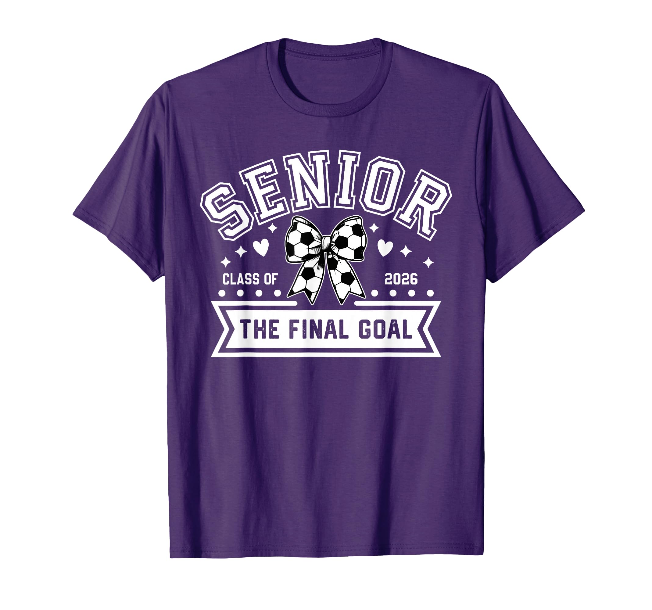 Senior Soccer Class 2026 Soccer T-Shirt - Aesthetic Graphic Unisex - T-Shirt, Sweatshirt, Hoodie