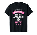 Aunt Or Uncle Proud Soccer Niece T-Shirt - Unique Graphic Men Women - T-Shirt, Sweatshirt, Hoodie