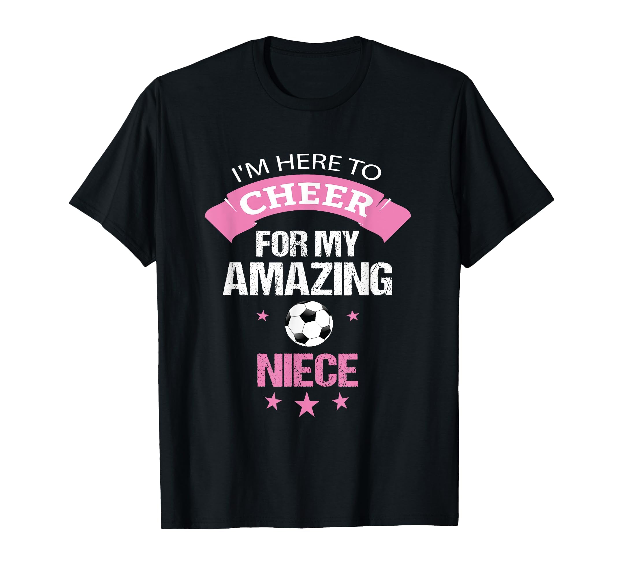 Aunt Or Uncle Proud Soccer Niece T-Shirt - Unique Graphic Men Women - T-Shirt, Sweatshirt, Hoodie