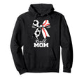 Ball Mom Soccer Baseball Mom Hoodie - Fun Novelty Design for Adults - T-Shirt, Sweatshirt, Hoodie