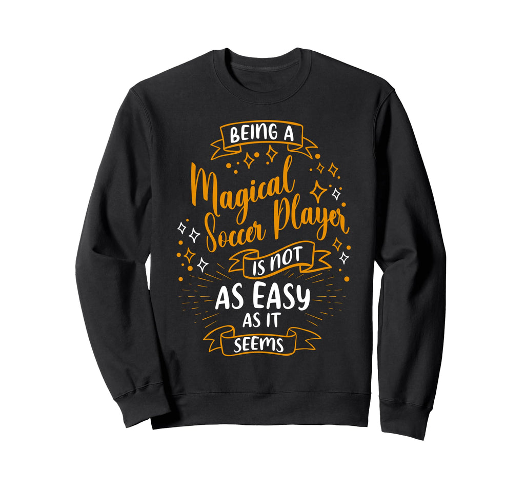 Magical Soccer Player Decorations Sweatshirt - Minimalist Print Men Women - T-Shirt, Sweatshirt, Hoodie