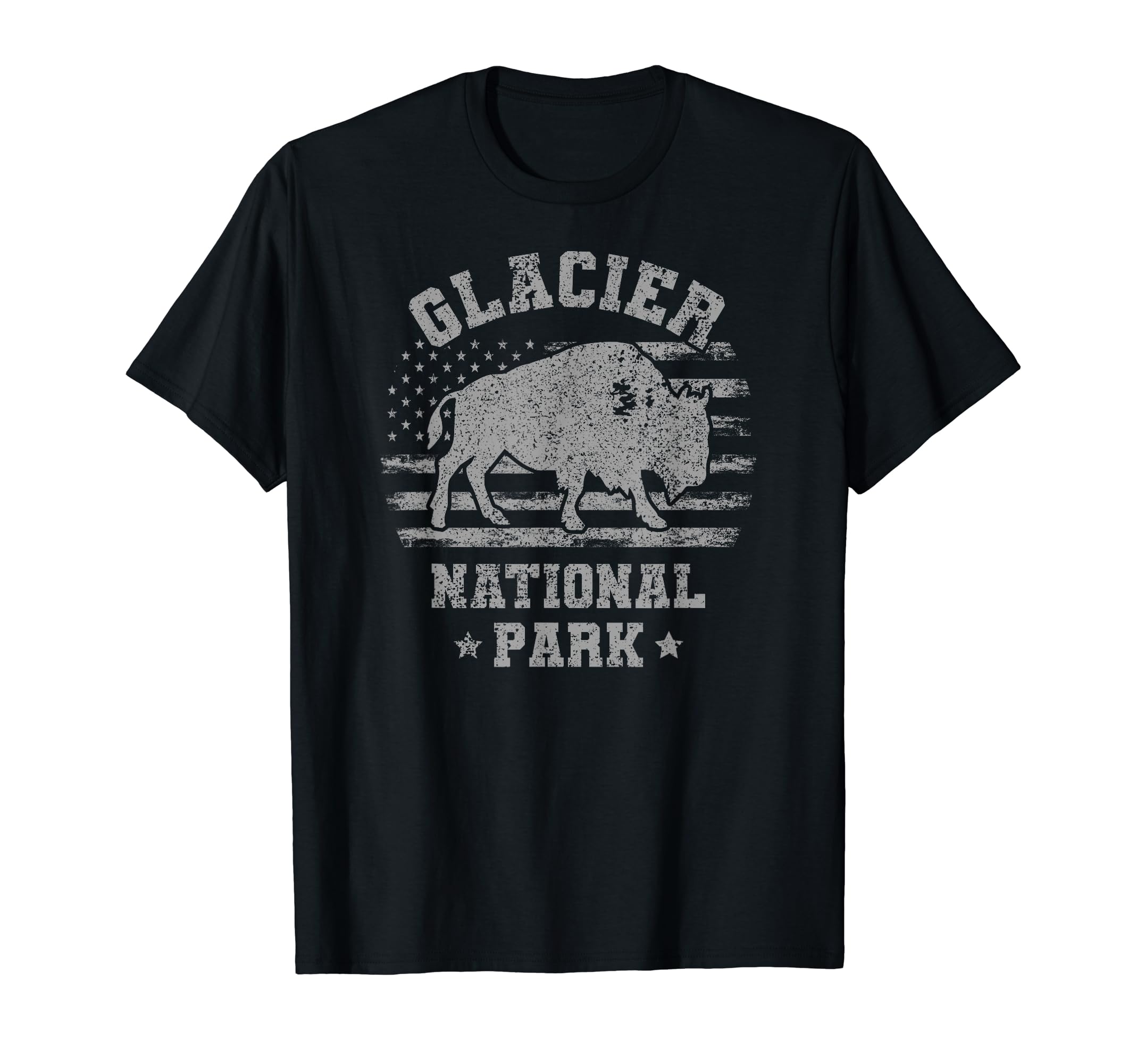 Glacier National Park Us Glacier T-Shirt - Fun Novelty Design Unisex - T-Shirt, Sweatshirt, Hoodie