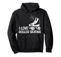 Roller Skating Disco Derby Skates Hoodie - Unique Graphic for Adults - T-Shirt, Sweatshirt, Hoodie
