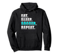 Soccer Player Soccer Fan Eat Sleep Hoodie - Casual Everyday Wear Men Women - T-Shirt, Sweatshirt, Hoodie