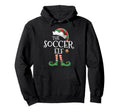 Soccer Elf Matching Family Group Elf Hoodie - Fun Novelty Design Unisex - T-Shirt, Sweatshirt, Hoodie