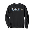 Funny Goose Soccer Geese Playing Sweatshirt - Aesthetic Graphic Men Women - T-Shirt, Sweatshirt, Hoodie