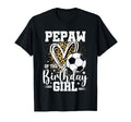 Pepaw Birthday Soccer Ball Leopard T-Shirt - Minimalist Print Men Women - T-Shirt, Sweatshirt, Hoodie